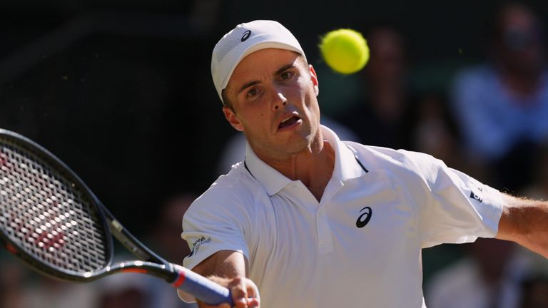 Arthur Fery at Wimbledon (AP)