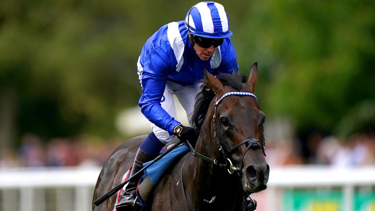 Crowley and Israr win the Princess of Wales's Stakes at Newmarket