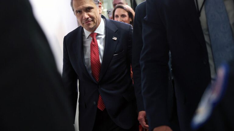 Blanche Wins GOP Backing After Rescinding ‘Anti-Weaponization Fund’