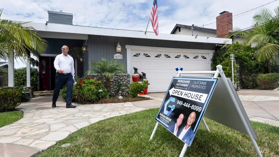 A home for sale in California.