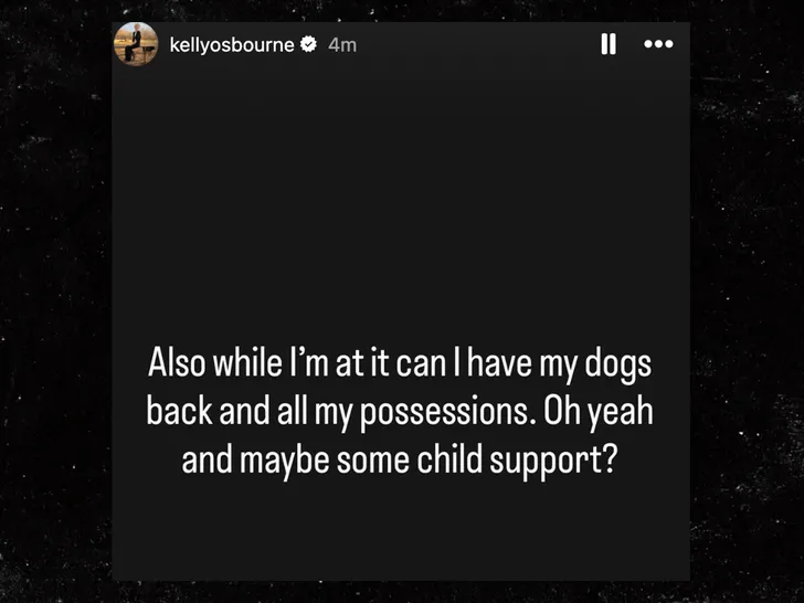 kelly osbourne instagram story 3