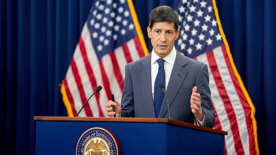Fed Chair Kevin Warsh speaks at a press conference