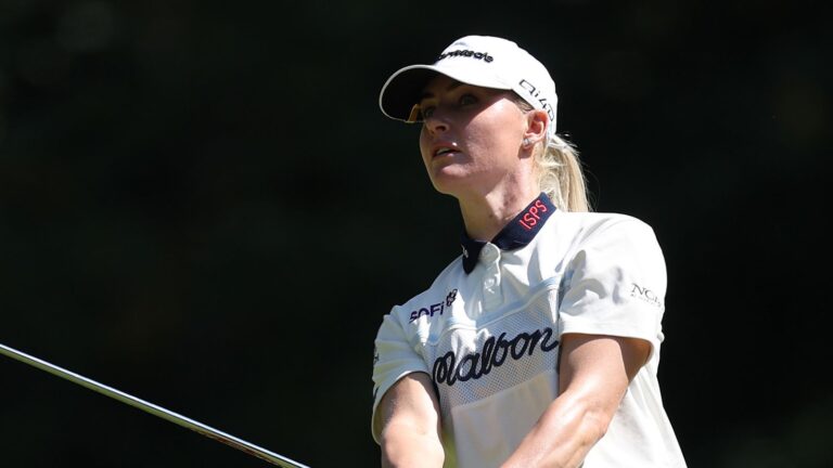 PIF London Championship: Charley Hull surges into second with course record as Anna Huang leads after day two | Golf News