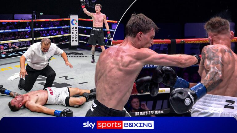 'That is another crunching finish!' | Hickey lands DEVASTATING knockout