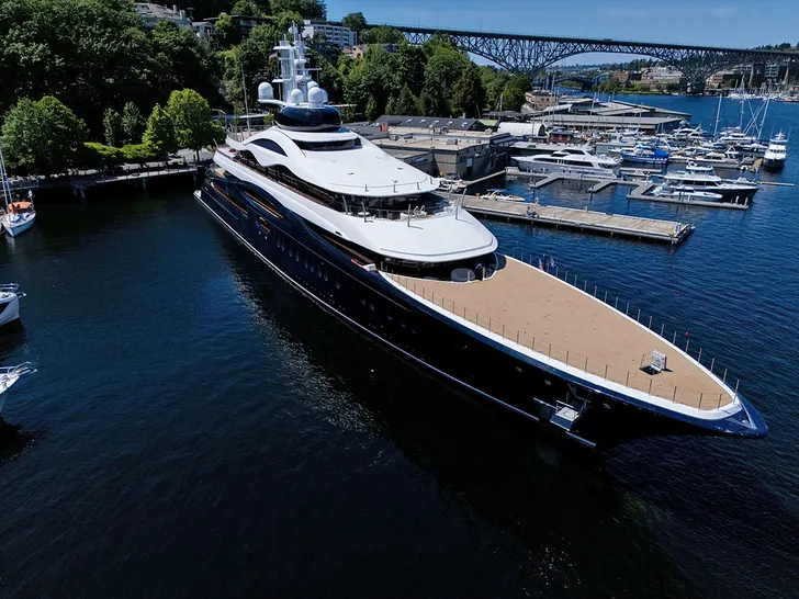 Mark Zuckerberg's Superyacht Launchpad splash news 1