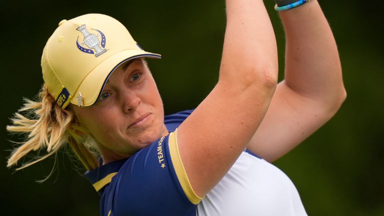 Maja Stark is back for a third consecutive Solheim Cup appearance