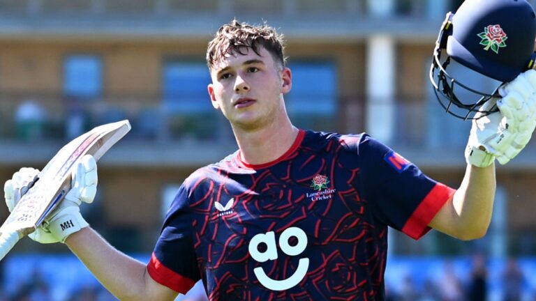 One Day Cup: Rocky Flintoff’s 65-ball century helps Lancashire set up quarter-final meeting with Ben Stokes’ Durham | Cricket News
