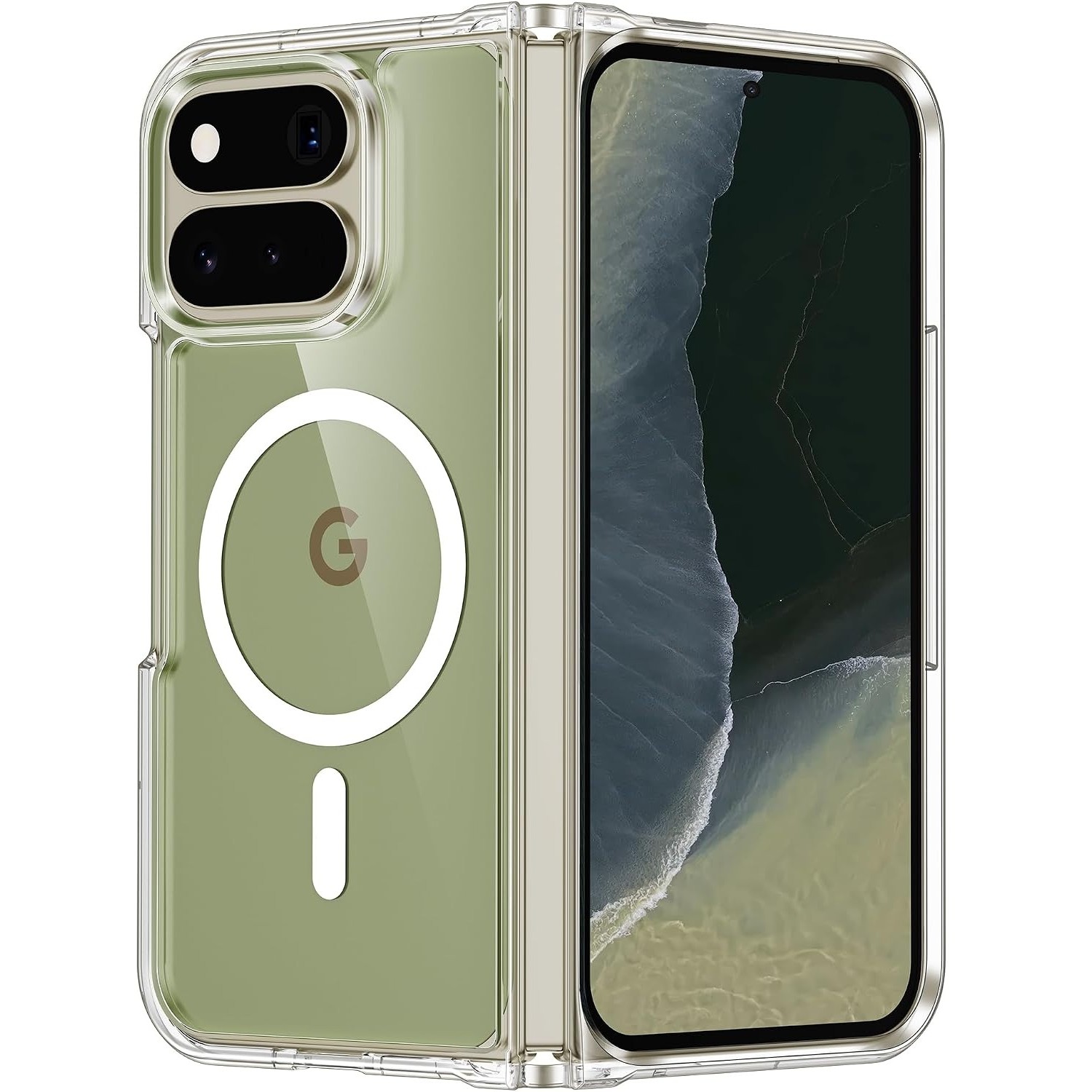 FNTCASE Google Pixel 11 Pro Fold Clear Case