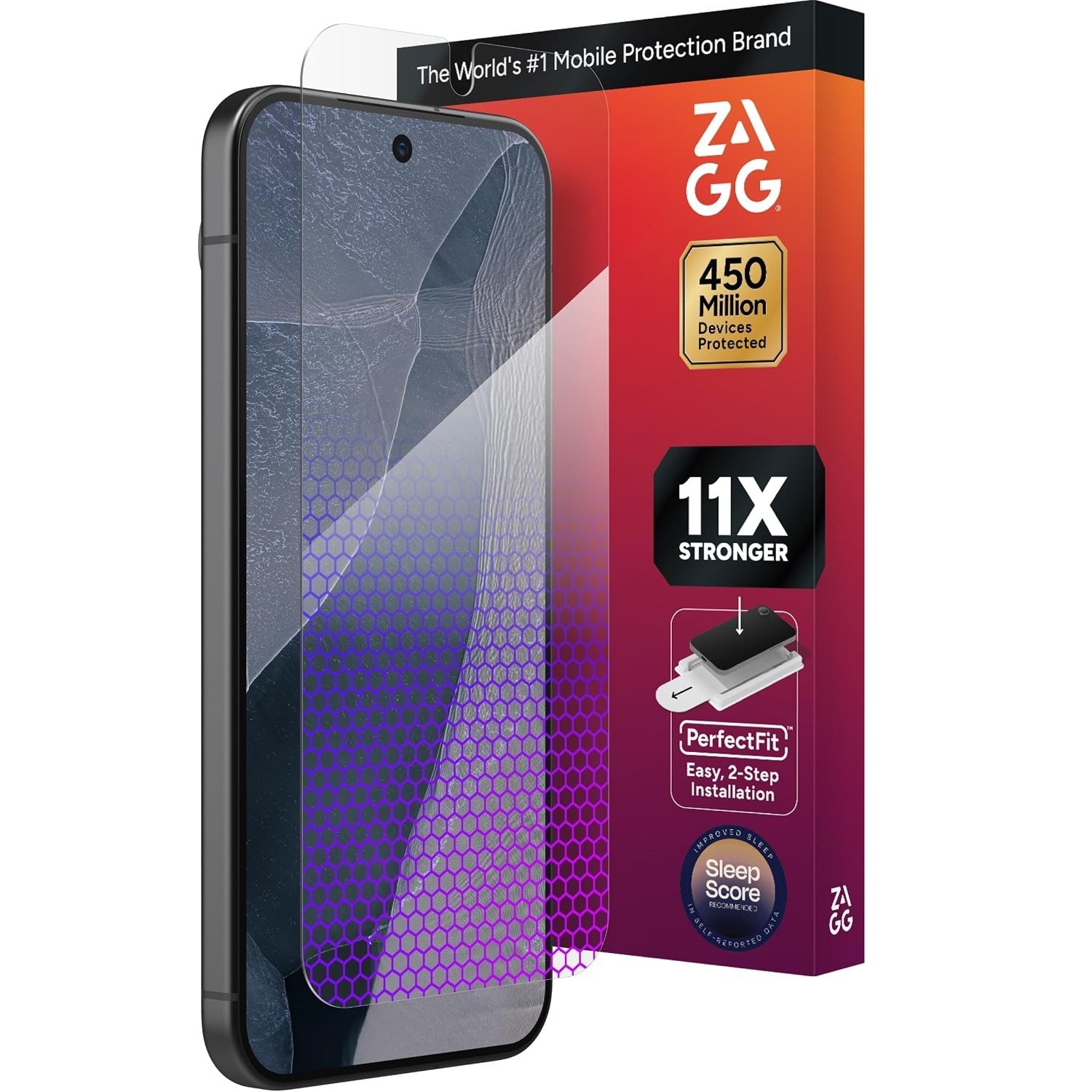 ZAGG Glass XTR5 Blue Light Screen Protector for Google Pixel 11 Pro XL