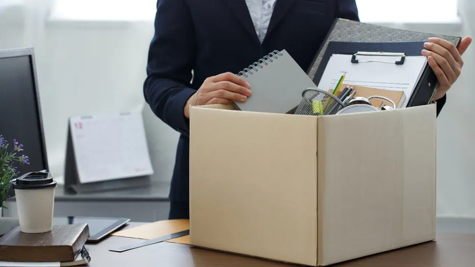 Laid off employee worker company