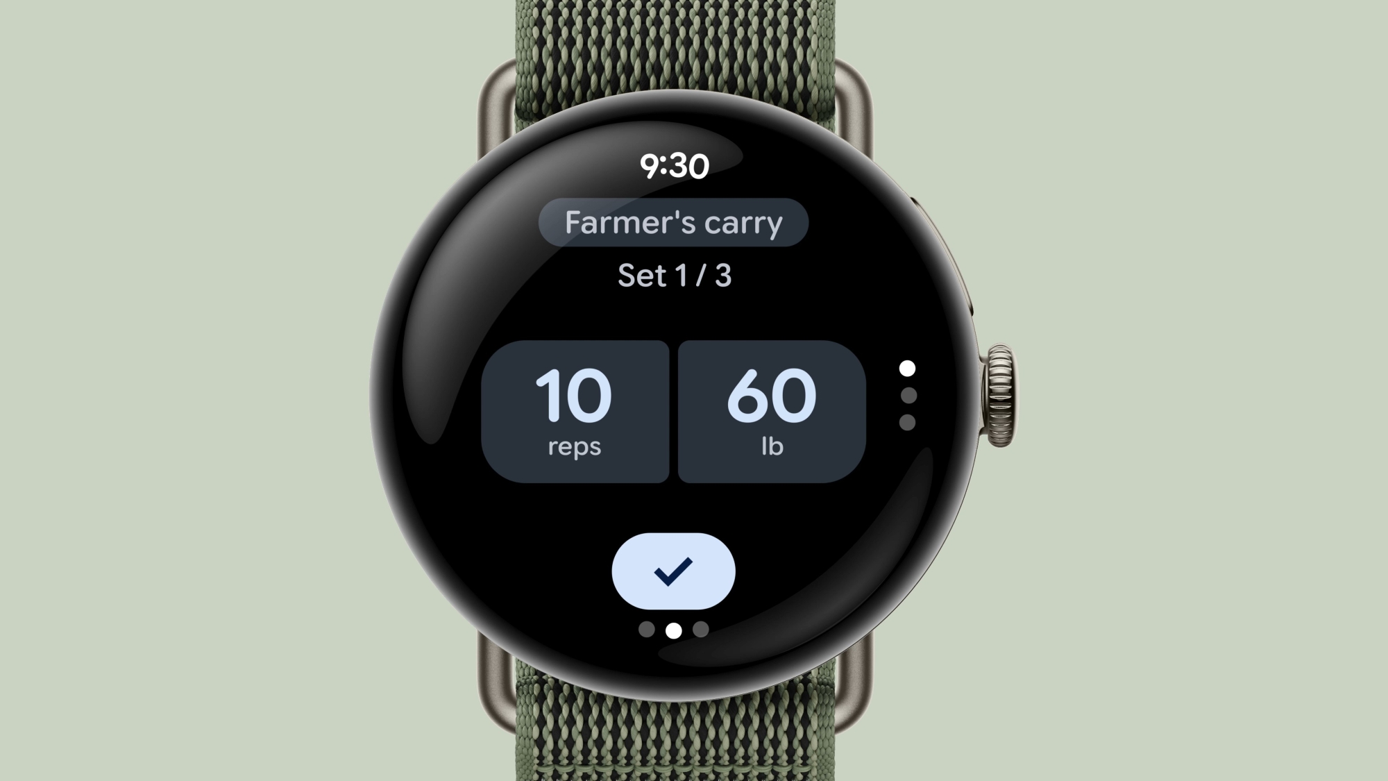 Official Google Pixel Watch 5 workout reps and weight tracking