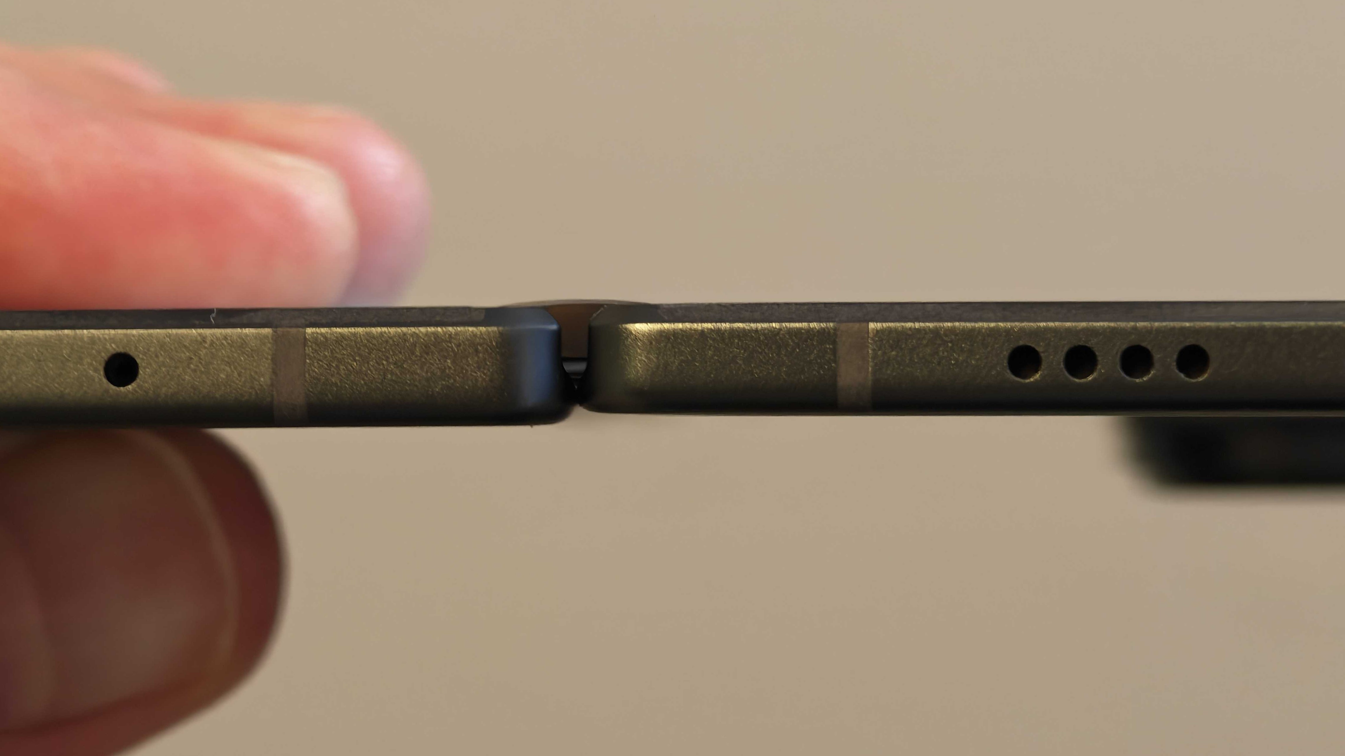 The two halves of the Google Pixel 11 Pro Fold