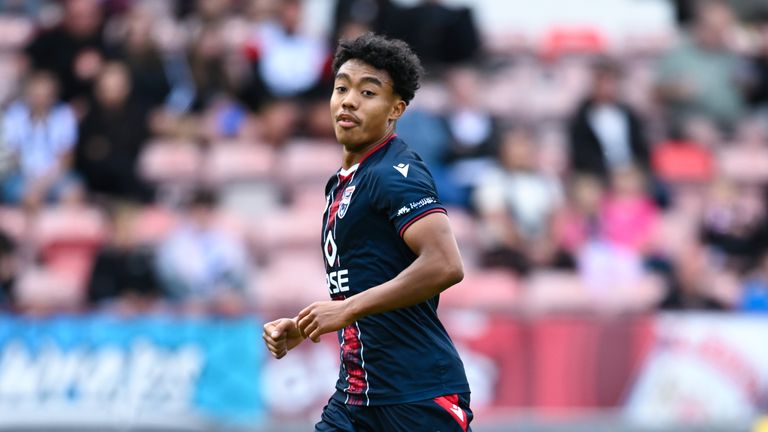 Ross County's Richard Chin scored a late winner at East End Park