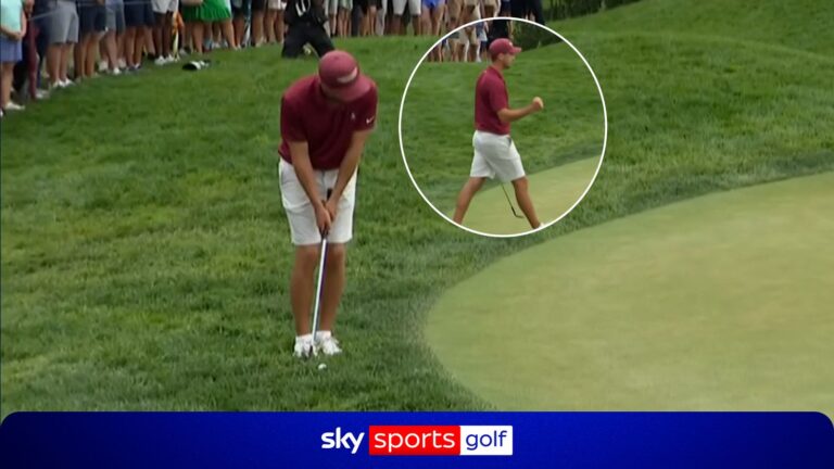 Whaley's perfect chip at the US Amateur