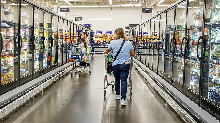 Walmart Frozen Aisle