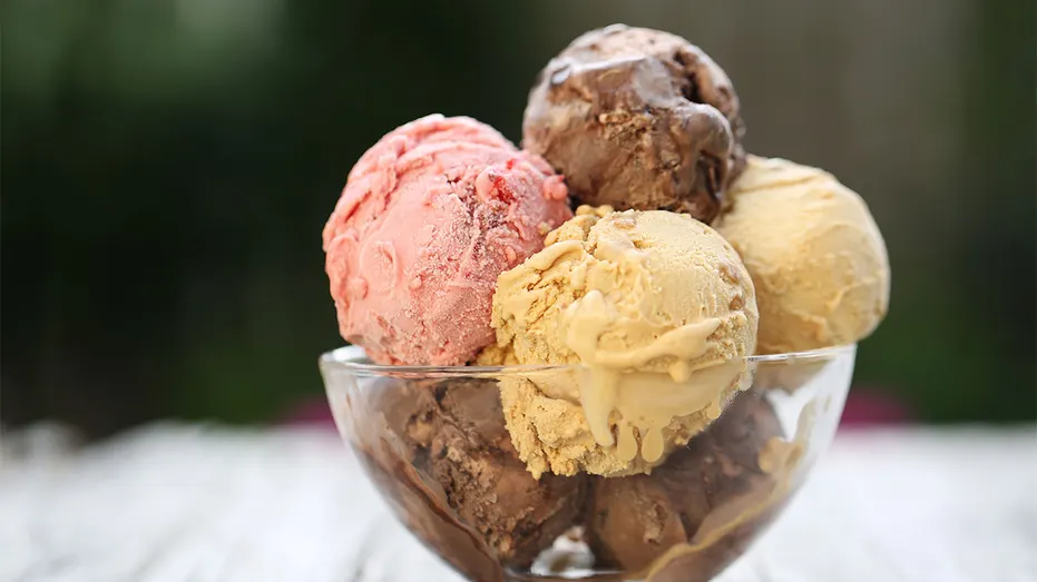Bowl of ice cream