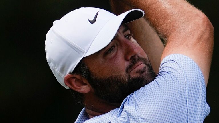 Scheffler took a two-shot lead heading into the final round of the FedEx St. Jude Championship