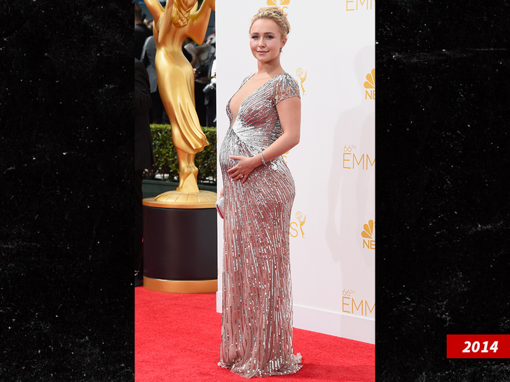 sub Hayden Panettiere pregnant getty 1