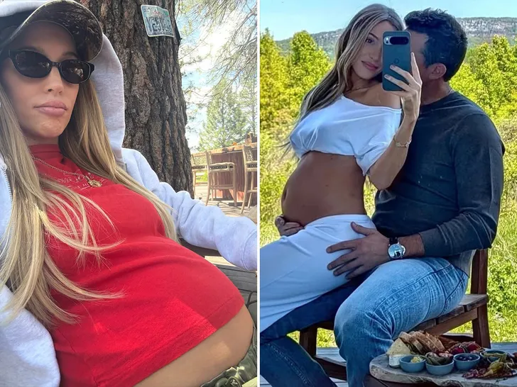 Alex Cooper Posts Baby Bump Photos On Social Media