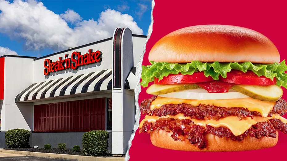 Steak 'n Shake burger and restaurant