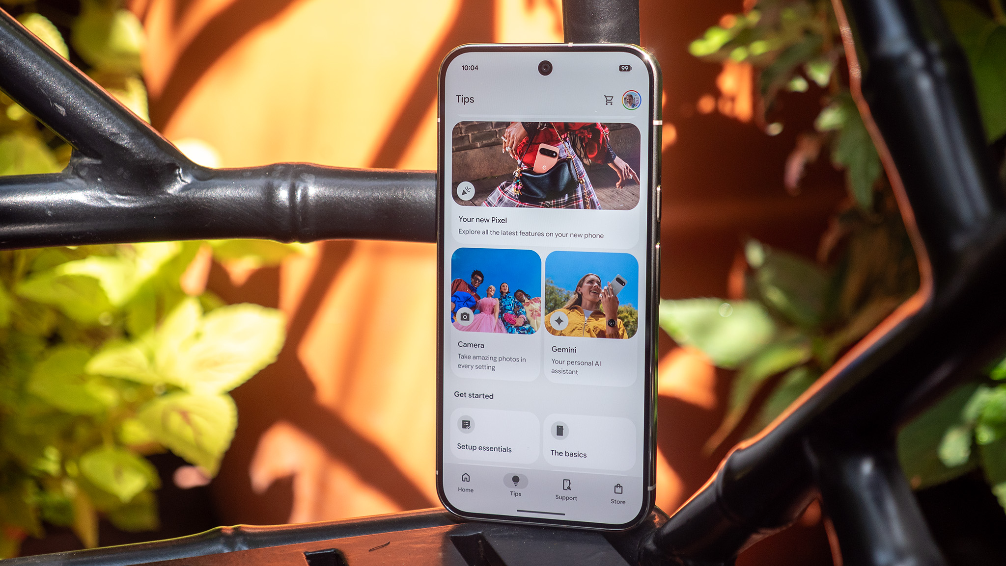The Pixel Tips app on a Google Pixel 11 Pro XL
