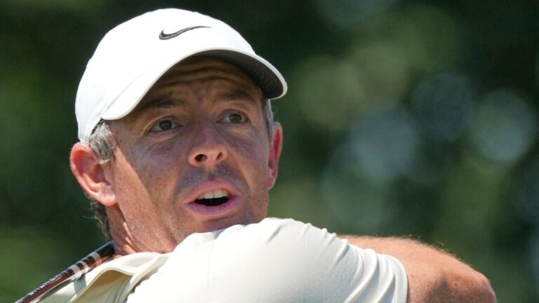 BMW Championship: Rory McIlroy grabs share of opening-round lead as Scottie Scheffler makes nightmare start in St Louis | Golf News