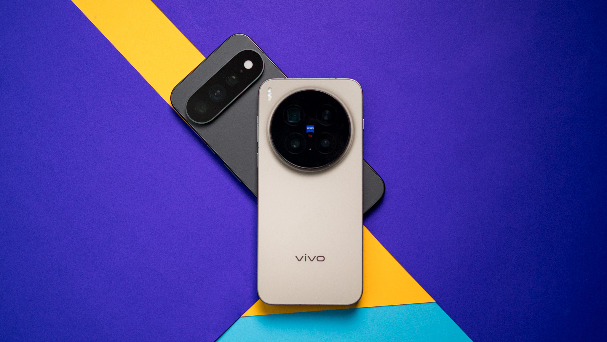 Google Pixel 11 Pro XL next to Vivo X300 Pro