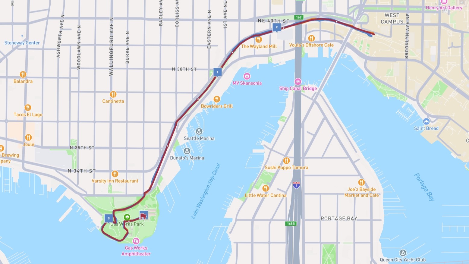 Comparing map and positioning data between the Galaxy Watch 9 and Garmin Cirqa