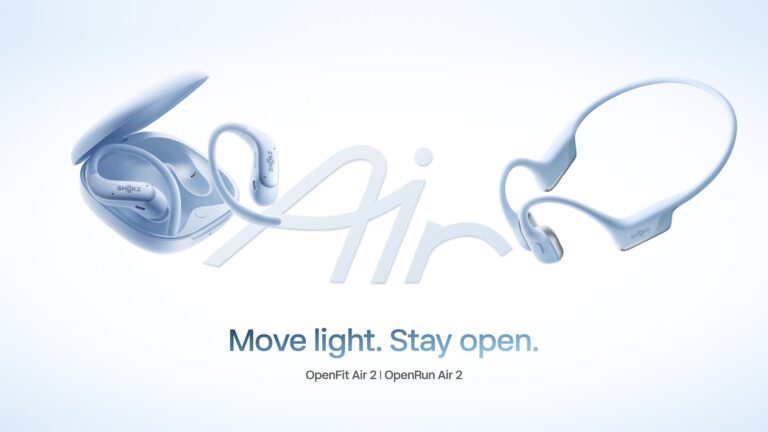A pair from Shokz: OpenRun Air 2, OpenFit Air 2 debut looks like the right fit for the gym