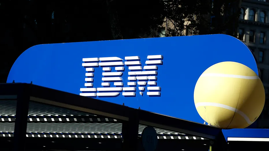 IBM U.S. Open signage