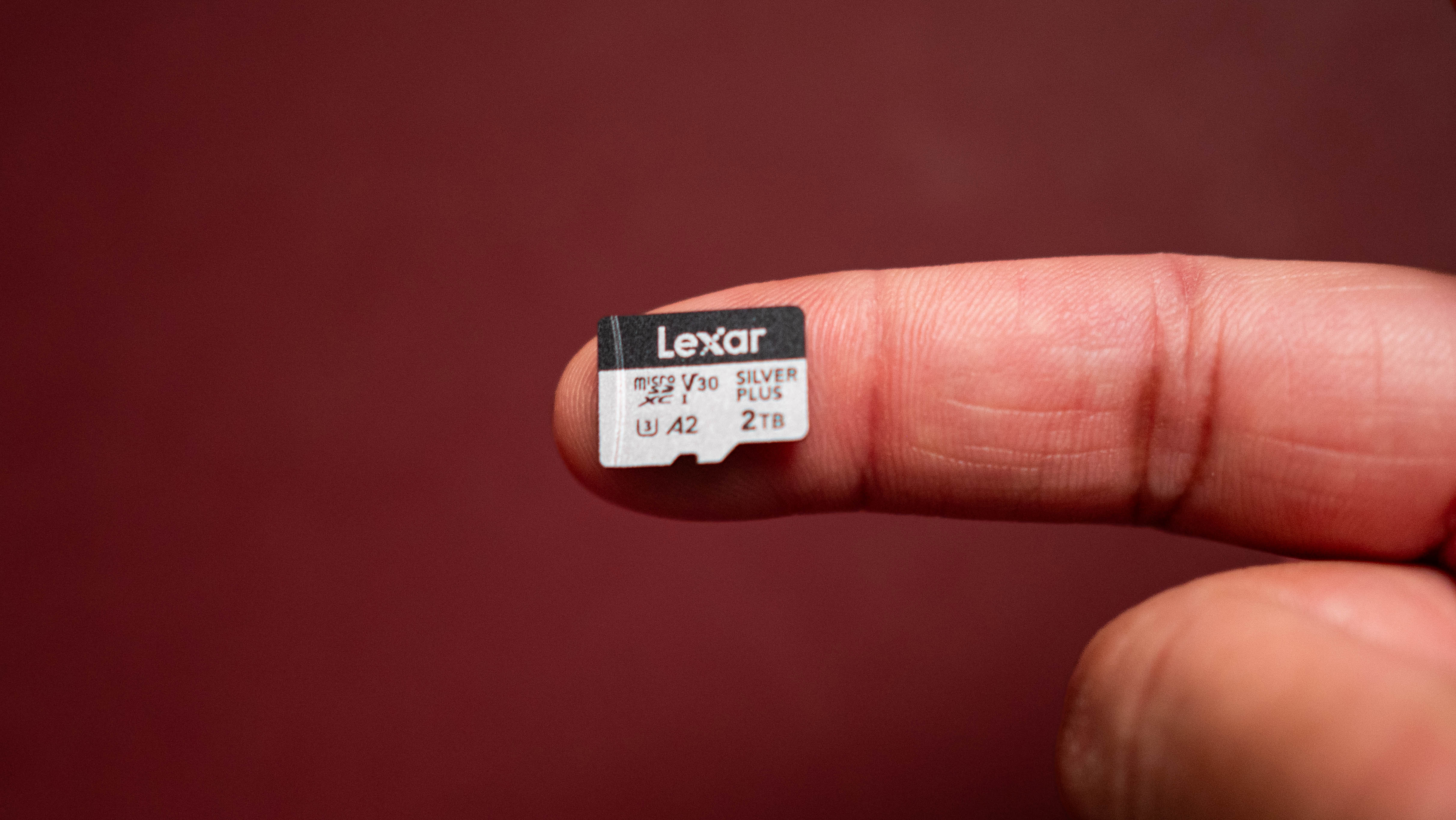 Lexar Silver Plus 2TB MicroSD card testing on Android Central