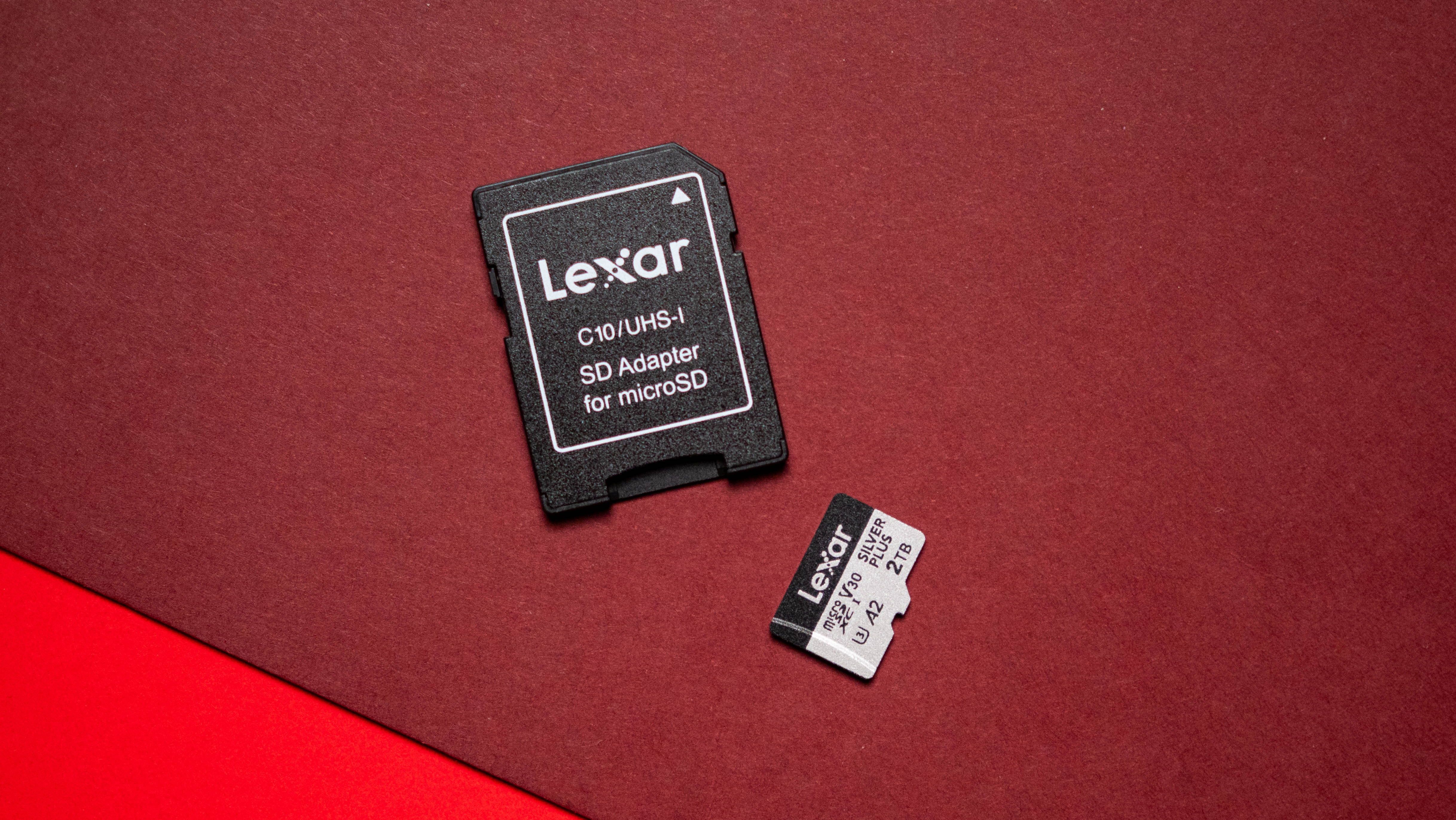 Lexar Silver Plus 2TB MicroSD card testing on Android Central