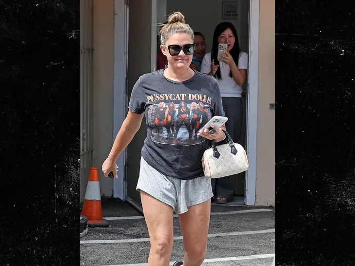 Brittany Cartwright seen for the first time after filing a restraining order against Ex Jax Taylor backgrid 2