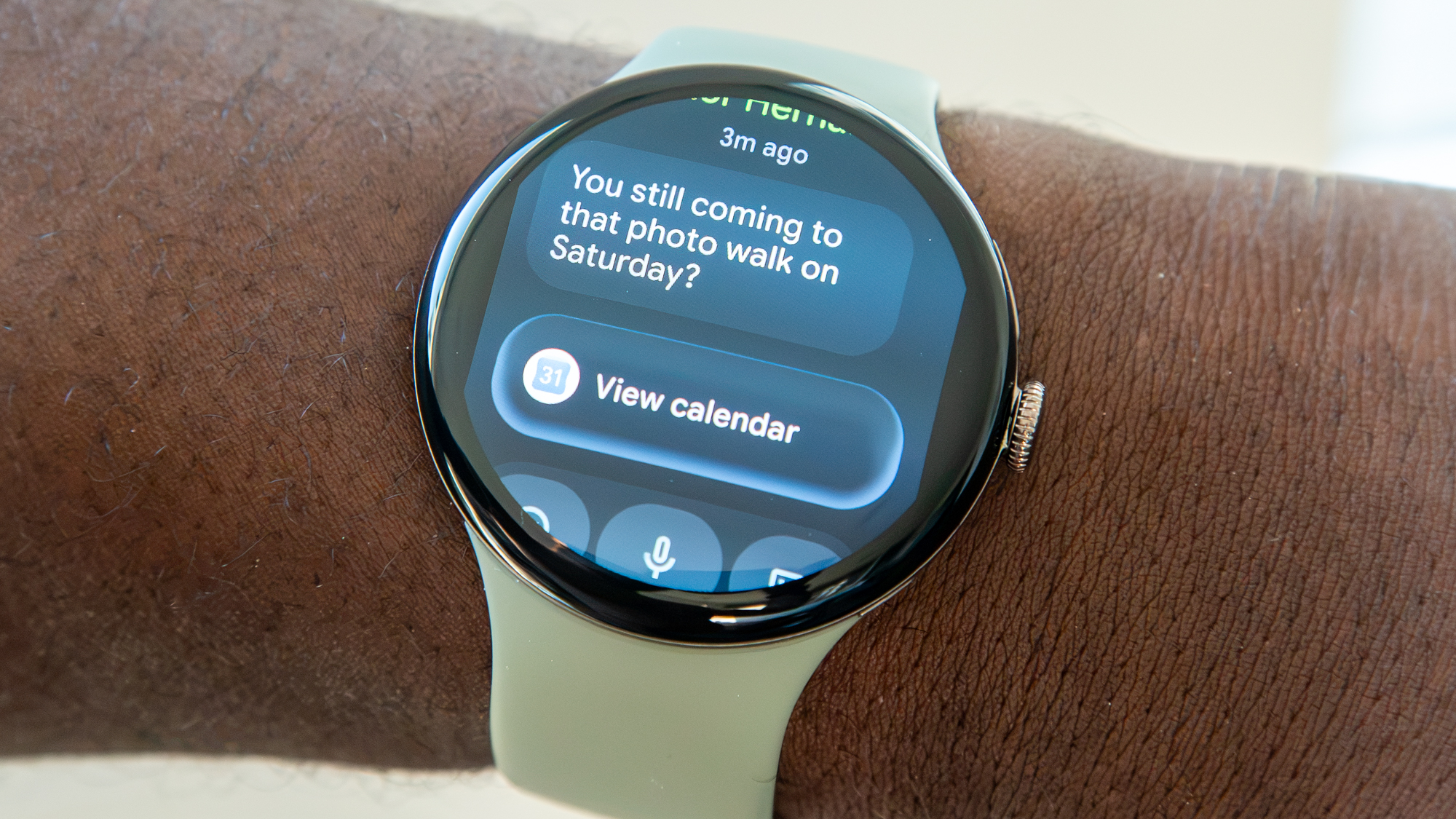 Gemini Proactive Assistance on the Pixel Watch 5