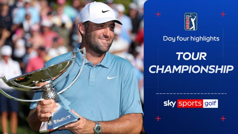 Scheffler produces final-day fightback to win FedExCup title!