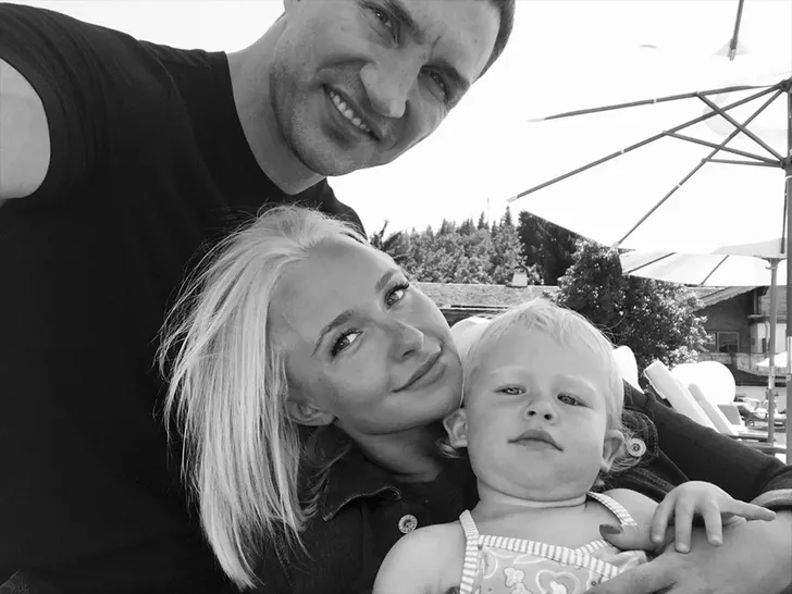 Hayden Panettiere Wladimir Klitschko and daugher kaya insta