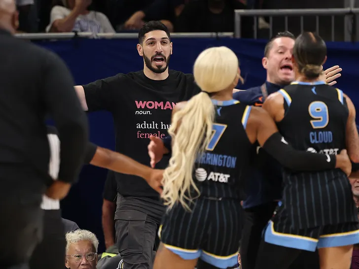 enes kanter and natasha cloud getty 1