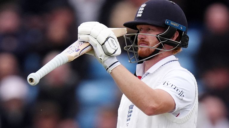 Jordan Cox impressed batting at No 3 for England in Leeds