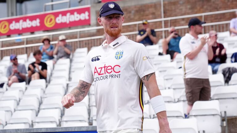 Former England captain Ben Stokes stars as Durham thump Derbyshire to lift Rothesay County Championship promotion hopes | Cricket News