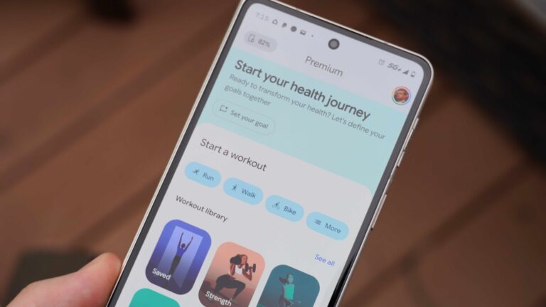 Google Health’s late August update adds more manual workout logging freedom