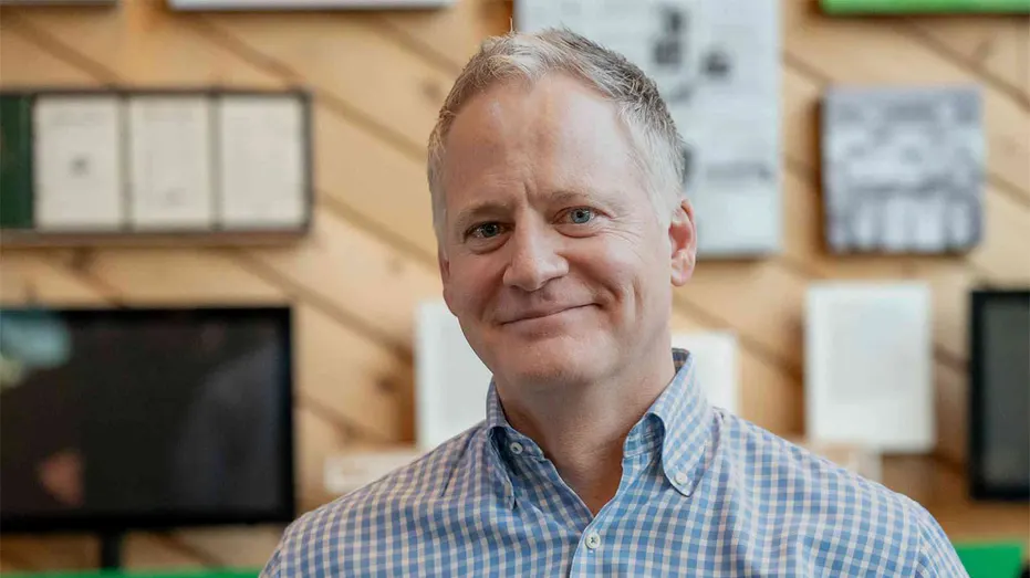 ScottsMiracle-Gro CEO Nate Baxter, who is leading the lawn care company's push into AI and e-commerce