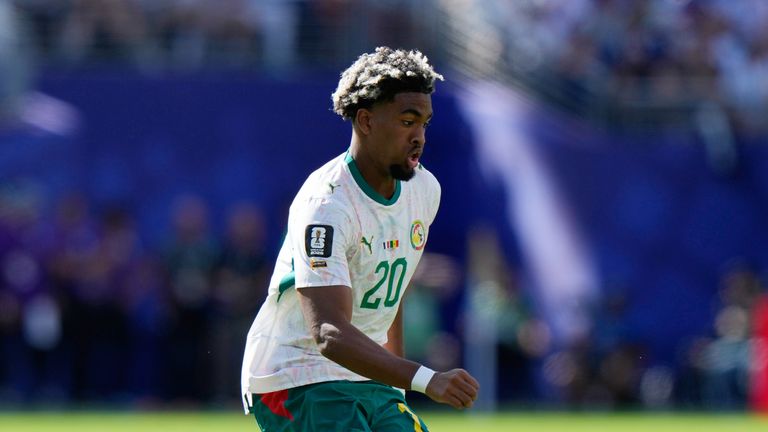 Mbaye scored against France at the 2026 FIFA World Cup