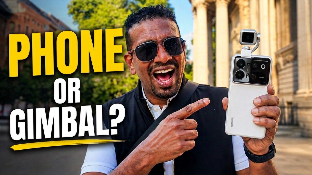 I shot this with the new Honor Robot Phone – forget the DJI Pocket 3! - YouTube