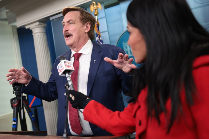 My Pillow CEO Mike Lindell interviewed inside