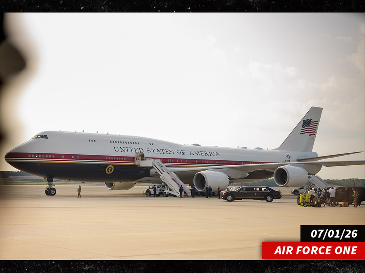 sub air force one donald trump getty