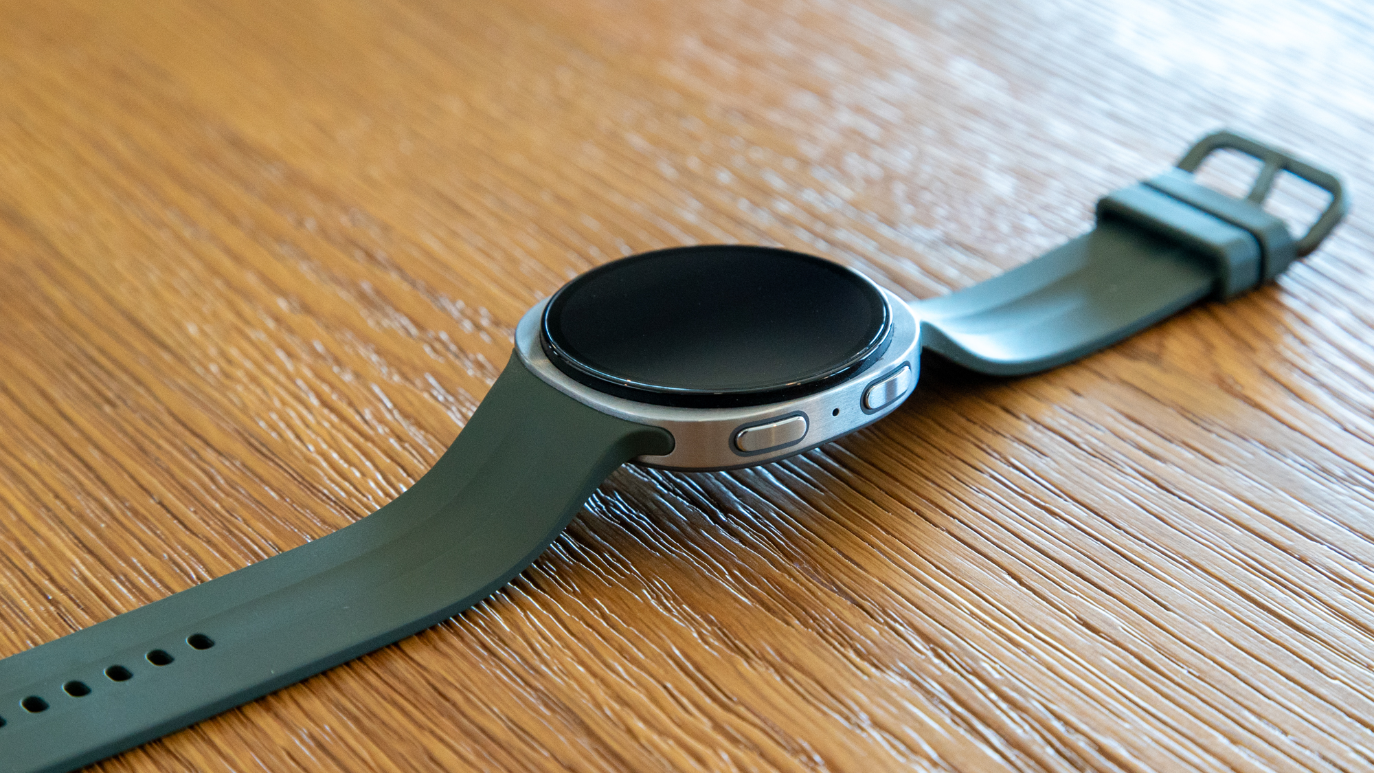 The Galaxy Watch 9 on a table