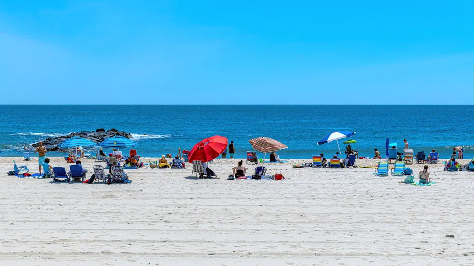 The beach at Spring Lake, N.J.