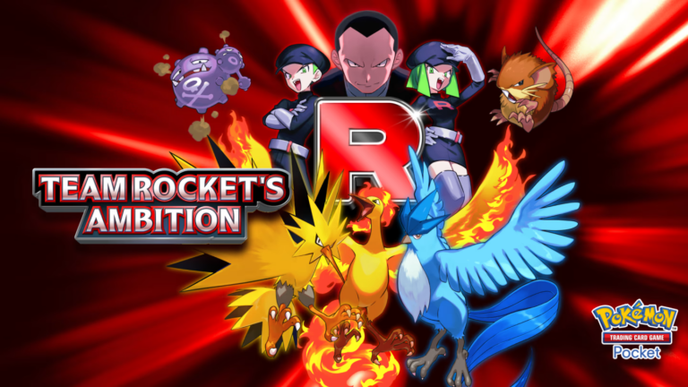 Team Rocket Joins Pokémon TCG Pocket: Legendary Birds Trio ex Confirmed