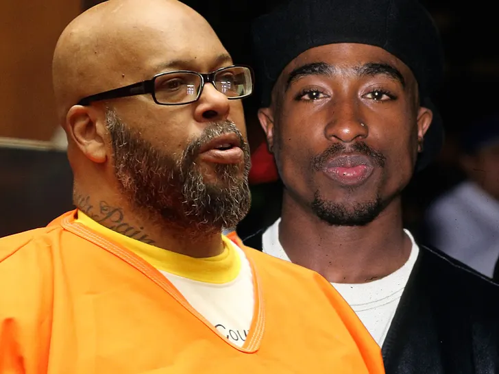 suge knight tupac gettty