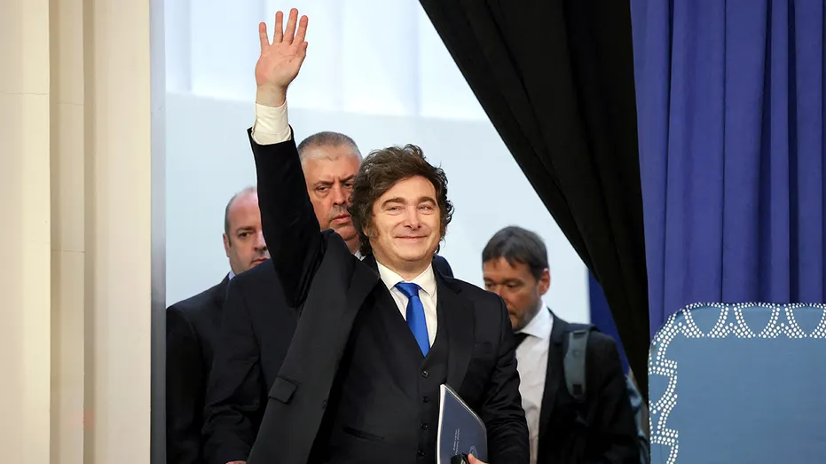 Argentine President Javier Milei.